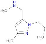 N-methyl-1-(3-methyl-1-propyl-1H-pyrazol-5-yl)methanamine