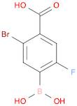 Benzoic acid,4-borono-2-bromo-5-fluoro-