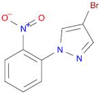 1H-Pyrazole,4-bromo-1-(2-nitrophenyl)-