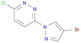 Pyridazine,3-(4-bromo-1H-pyrazol-1-yl)-6-chloro-