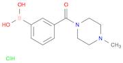 3-(4-Methylpiperazine-1-carbonyl)phenylboronic acid, HCl