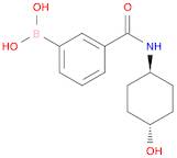 3-(trans-4-Hydroxycyclohexylcarbamoyl)phenylboronic acid