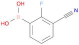 Boronic acid, B-(3-cyano-2-fluorophenyl)-
