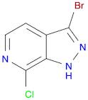 3-Bromo-7-chloro-1H-pyrazolo[3,4-c]pyridine