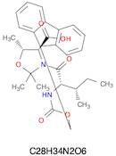 (4S,5R)-3-((((9H-Fluoren-9-yl)methoxy)carbonyl)-L-isoleucyl)-2,2,5-trimethyloxazolidine-4-carboxylic acid