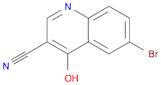 6-Bromo-4-hydroxyquinoline-3-carbonitrile