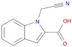 1-(cyanomethyl)indole-2-carboxylic acid