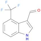 4-(Trifluoromethyl)-1h-indole-3-carbaldehyde