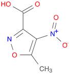 5-methyl-4-nitro-1,2-oxazole-3-carboxylic acid