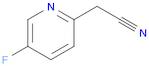 2-(5-fluoropyridin-2-yl)acetonitrile