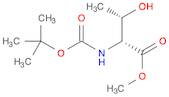 D-Threonine, N-[(1,1-dimethylethoxy)carbonyl]-, methyl ester