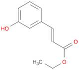 2-Propenoic acid, 3-(3-hydroxyphenyl)-, ethyl ester, (2E)-