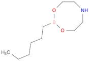 2-hexyl-1,3,6,2-dioxazaborocane
