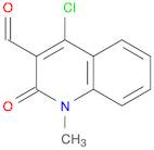 3-Quinolinecarboxaldehyde, 4-chloro-1,2-dihydro-1-methyl-2-oxo-
