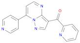 Methanone, 2-pyridinyl[7-(4-pyridinyl)pyrazolo[1,5-a]pyrimidin-3-yl]-