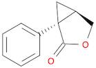 3-Oxabicyclo[3.1.0]hexan-2-one, 1-phenyl-, (1S,5R)-