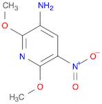3-Pyridinamine, 2,6-dimethoxy-5-nitro-