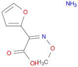 2-Furanacetic acid, a-(methoxyimino)-, ammonium salt, (aZ)-
