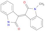 2H-Indol-2-one,3-(1,2-dihydro-2-oxo-3H-indol-3-ylidene)-1,3-dihydro-1-methyl-