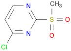 Pyrimidine, 4-chloro-2-(methylsulfonyl)-