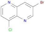 1,5-Naphthyridine, 3-bromo-8-chloro-