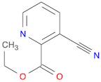 2-Pyridinecarboxylic acid, 3-cyano-, ethyl ester