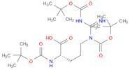 11-Oxa-2,4,9-triazatridecanoic acid,8-carboxy-4-[(1,1-dimethylethoxy)carbonyl]-3-imino-12,12-dimethyl-10-oxo-, 1-(1,1-dimethylethyl) ester, (8S)-
