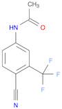Acetamide, N-[4-cyano-3-(trifluoromethyl)phenyl]-