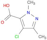 1H-Pyrazole-5-carboxylic acid, 4-chloro-1,3-dimethyl-