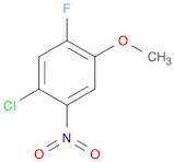 Benzene, 1-chloro-5-fluoro-4-methoxy-2-nitro-