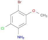 Benzenamine, 4-bromo-2-chloro-5-methoxy-