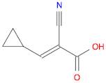 2-Propenoic acid, 2-cyano-3-cyclopropyl-
