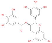 Benzoic acid, 3,4,5-trihydroxy-,(2R,3R)-3,4-dihydro-5,7-dihydroxy-2-(3,4,5-trihydroxyphenyl)-2H-1-benzopyran-3-yl ester