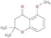 4H-1-Benzopyran-4-one, 2,3-dihydro-5-methoxy-2,2-dimethyl-