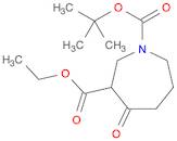 1H-Azepine-1,3-dicarboxylic acid, hexahydro-4-oxo-,1-(1,1-dimethylethyl) 3-ethyl ester