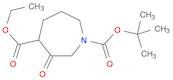 1H-Azepine-1,4-dicarboxylic acid, hexahydro-3-oxo-,1-(1,1-dimethylethyl) 4-ethyl ester