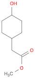 methyl 2-(4-hydroxycyclohexyl)acetate