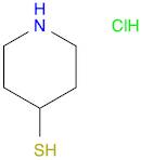4-Piperidinethiol, hydrochloride