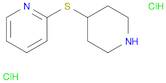 2-(Piperidin-4-ylthio)pyridine dihydrochloride