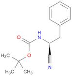 Carbamic acid, [(1S)-1-cyano-2-phenylethyl]-, 1,1-dimethylethyl ester