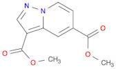 Pyrazolo[1,5-a]pyridine-3,5-dicarboxylic acid, dimethyl ester
