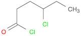 Hexanoyl chloride, 4-chloro-