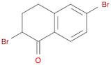 1(2H)-Naphthalenone, 2,6-dibromo-3,4-dihydro-