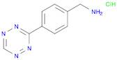 Benzenemethanamine, 4-(1,2,4,5-tetrazin-3-yl)-, hydrochloride (1:1)