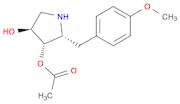 3,4-Pyrrolidinediol, 2-[(4-methoxyphenyl)methyl]-, 3-acetate,(2R,3S,4S)-