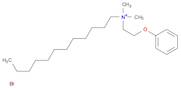 1-Dodecanaminium, N,N-dimethyl-N-(2-phenoxyethyl)-, bromide