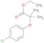 Propanoic acid, 2-(4-chlorophenoxy)-2-methyl-, ethyl ester