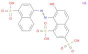 1,3-Naphthalenedisulfonic acid,7-hydroxy-8-[(4-sulfo-1-naphthalenyl)azo]-, trisodium salt