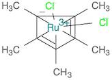Ruthenium,dichloro[(1,2,3,4,5-h)-1,2,3,4,5-pentamethyl-2,4-cyclopentadien-1-yl]-,homopolymer