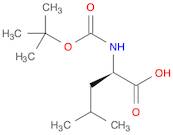 D-Leucine, N-[(1,1-dimethylethoxy)carbonyl]-